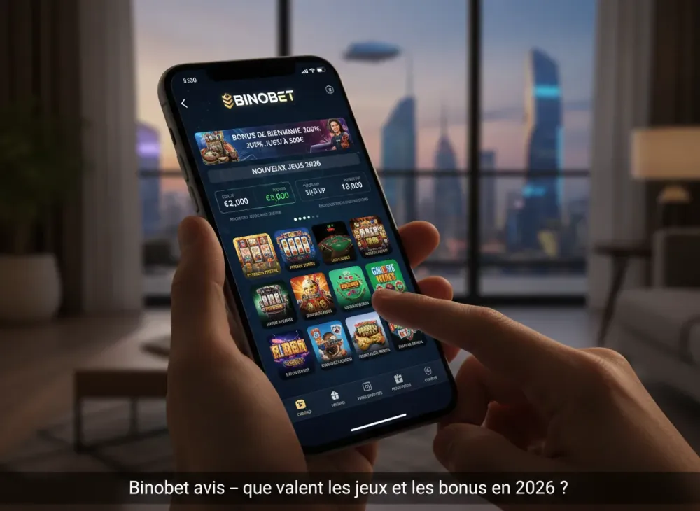Binobet avis – que valent les jeux et les bonus en 2026 ?